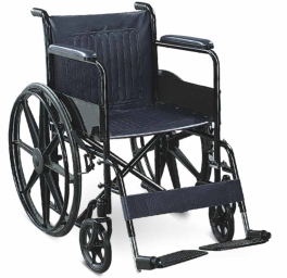 Basic Portable Steel Self Propel Wheelchair FC972B